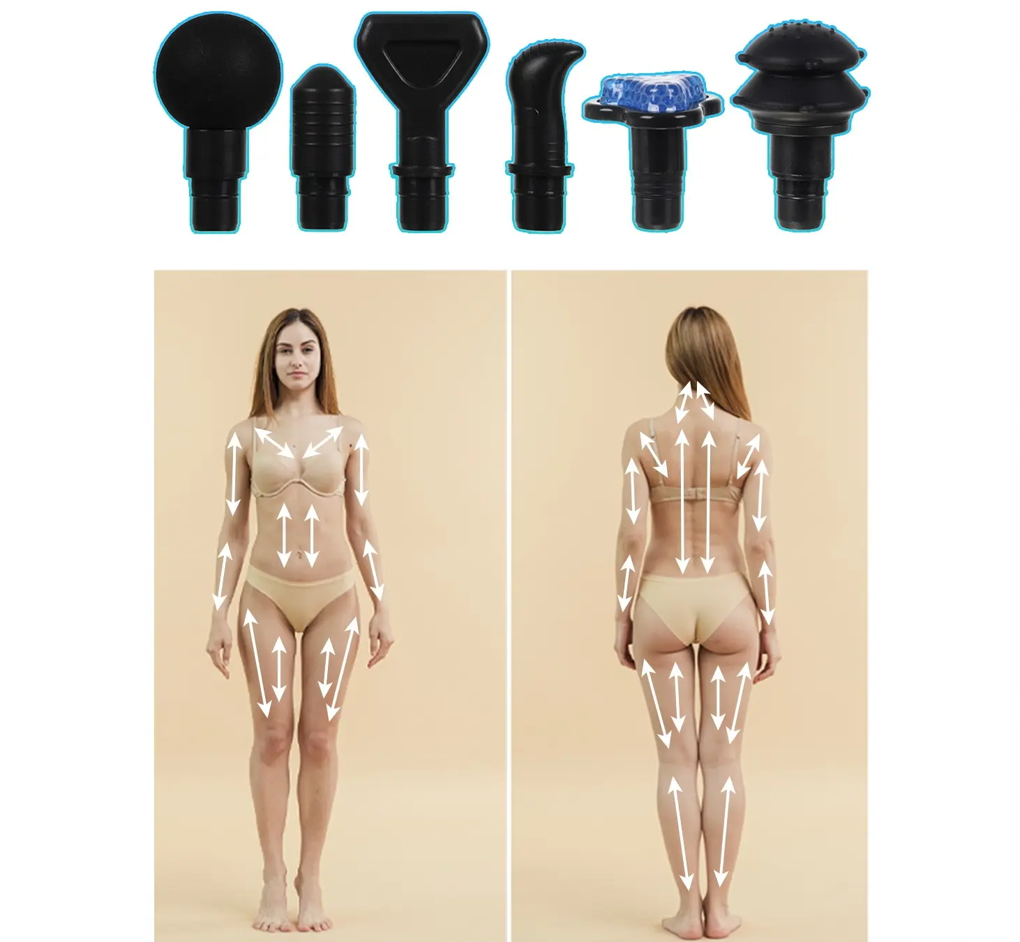 Pistol de masaj Isomedix 26441 (Black)