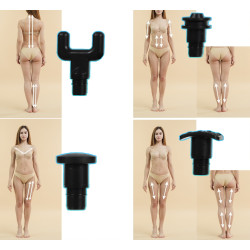 Pistol de masaj Isomedix 26441 (Black) Thumb