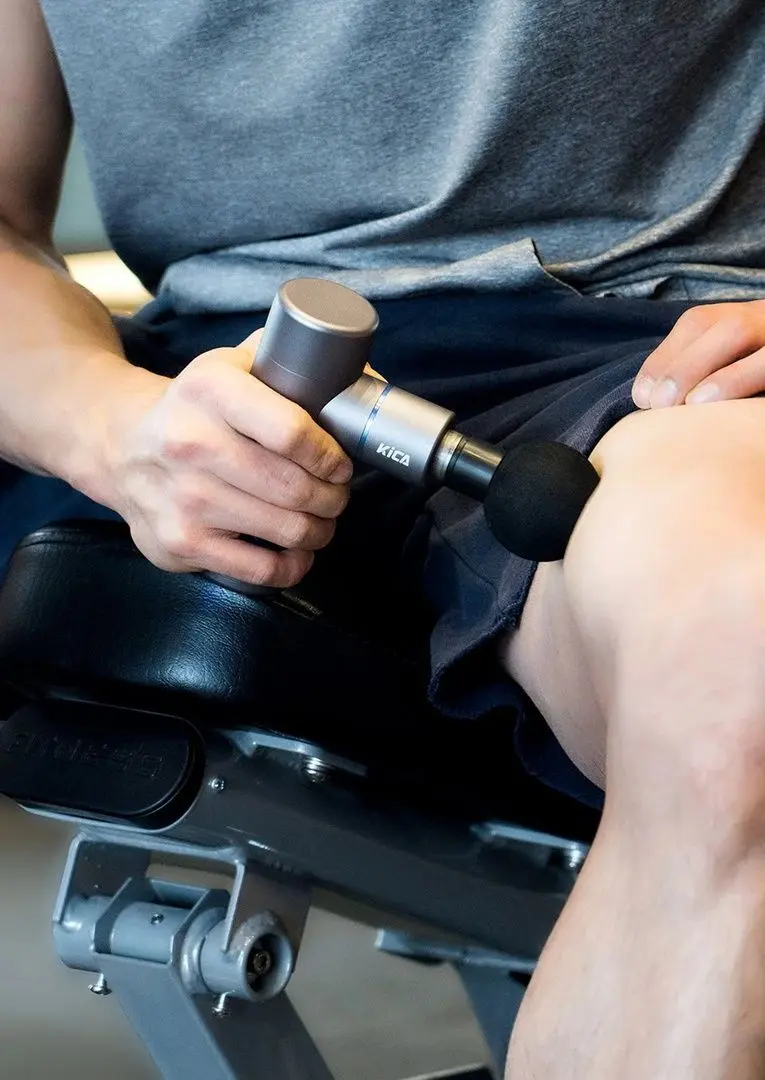 Перкуссионный массажер Kica K1 (Grey) - 5