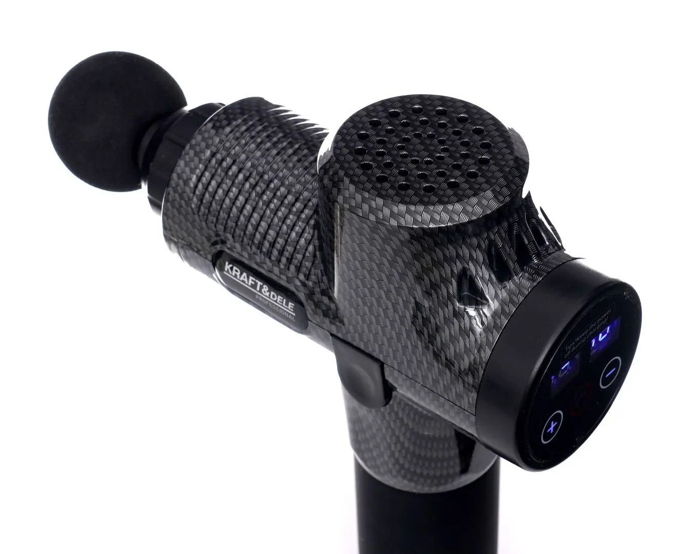 Массажный пистолет Kraft&Dele KD3080 (Black)