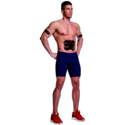 Aparat de electrostimulare musculara La Sports Six Pack (Black/Red) Thumb