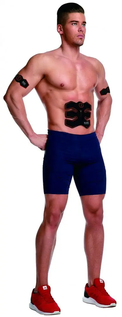 Aparat de electrostimulare musculara La Sports Six Pack (Black/Red) - 2