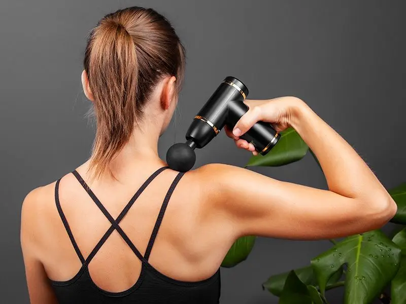 Массажный пистолет Lafe GUN001 (Black) - 3