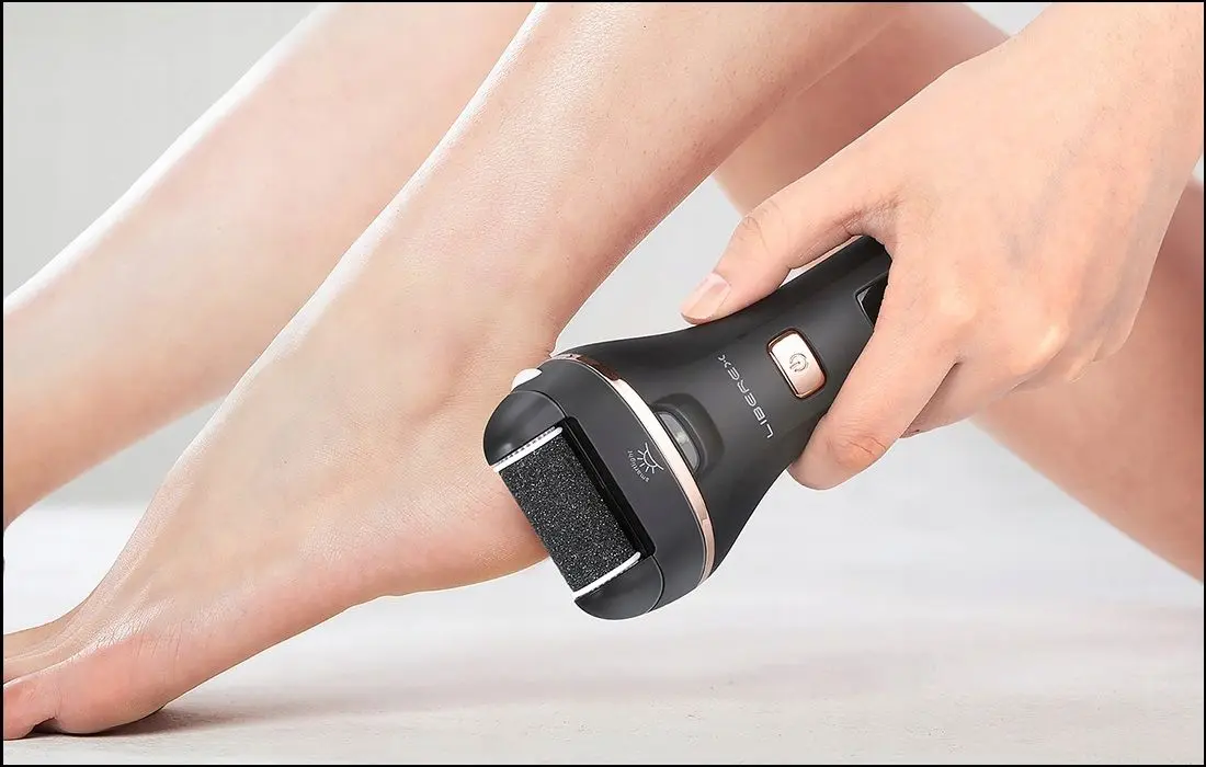 Pila electrica pentru calcaie Liberex CP007117 (Grey)