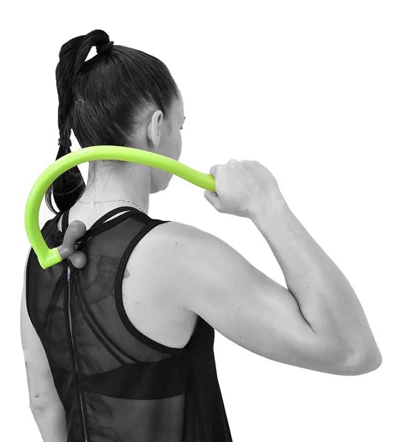 Ручной массажер LifeFit S-Point (Green/Grey) - 3