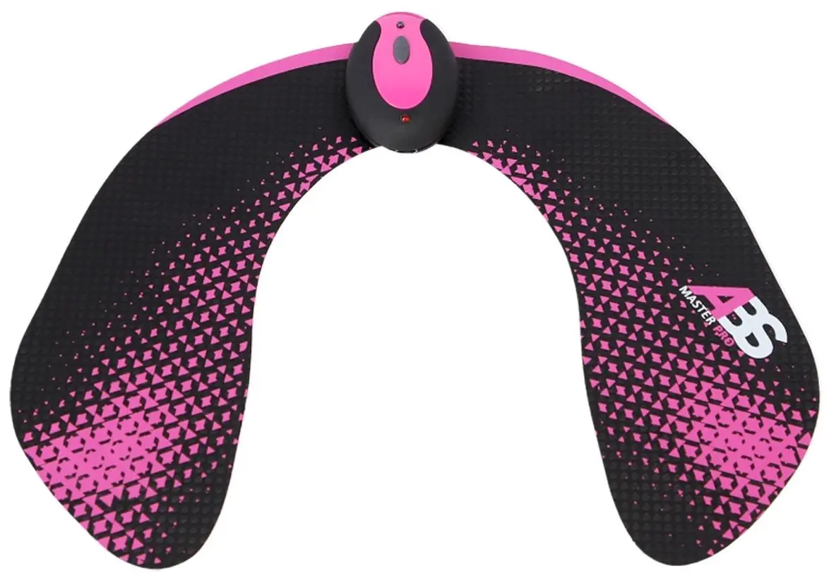 Aparat de electrostimulare musculara HMS ABS Master Pro (Black/Pink)