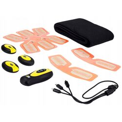 Электростимулятор мышц HMS ABS Master Pro Muscle (Black/Yellow) Thumb