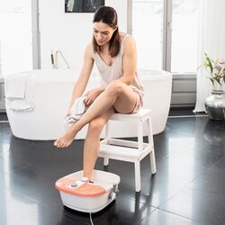 Cada cu masaj pentru picioare Medisana FS 883 (White/Orange) Thumb