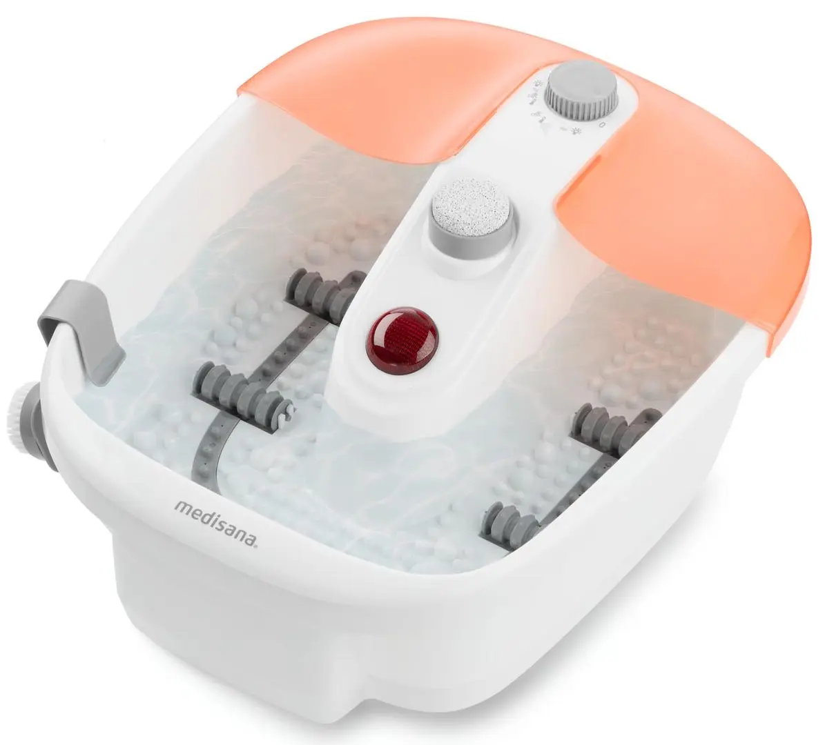 Cada cu masaj pentru picioare Medisana FS 883 (White/Orange)