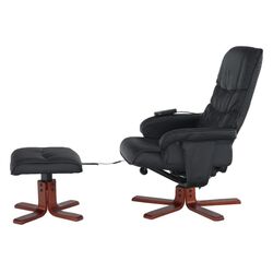 Массажное кресло с подставкой Mobhaus Aurel 2 (Black) Thumb