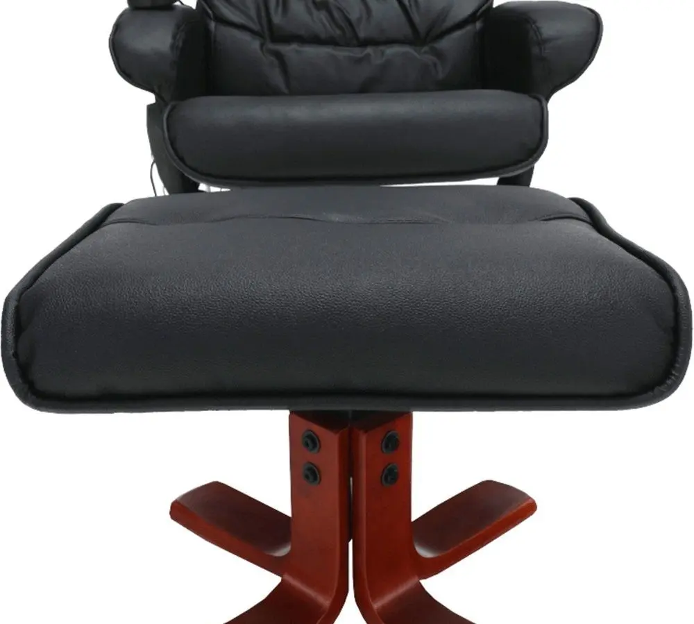 Массажное кресло с подставкой Mobhaus Aurel 2 (Black)