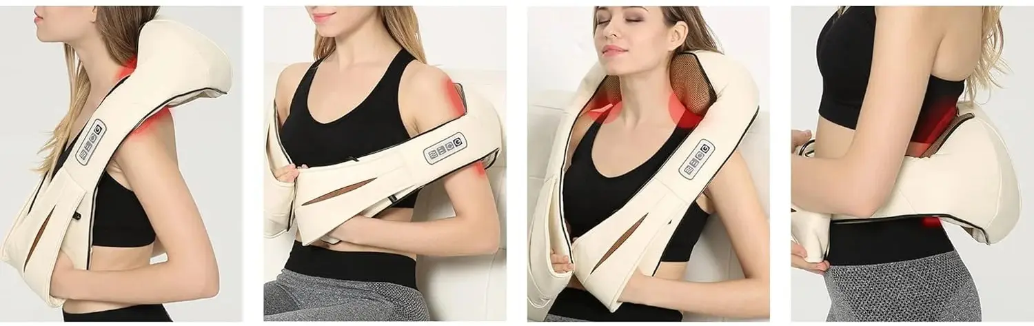 Aparat de masaj umeri Nekteck A01-NK03 (Beige)