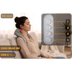 Aparat de masaj Neo Sport NS-505 150500 (Grey) Thumb