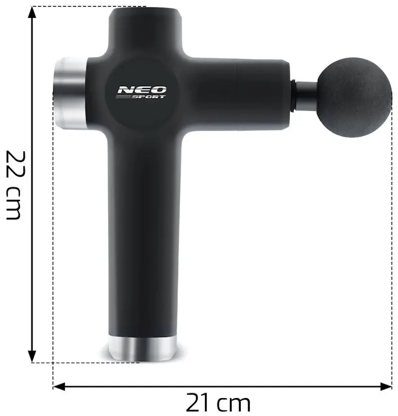 Массажный пистолет Neo Sport NS-501 (Black)