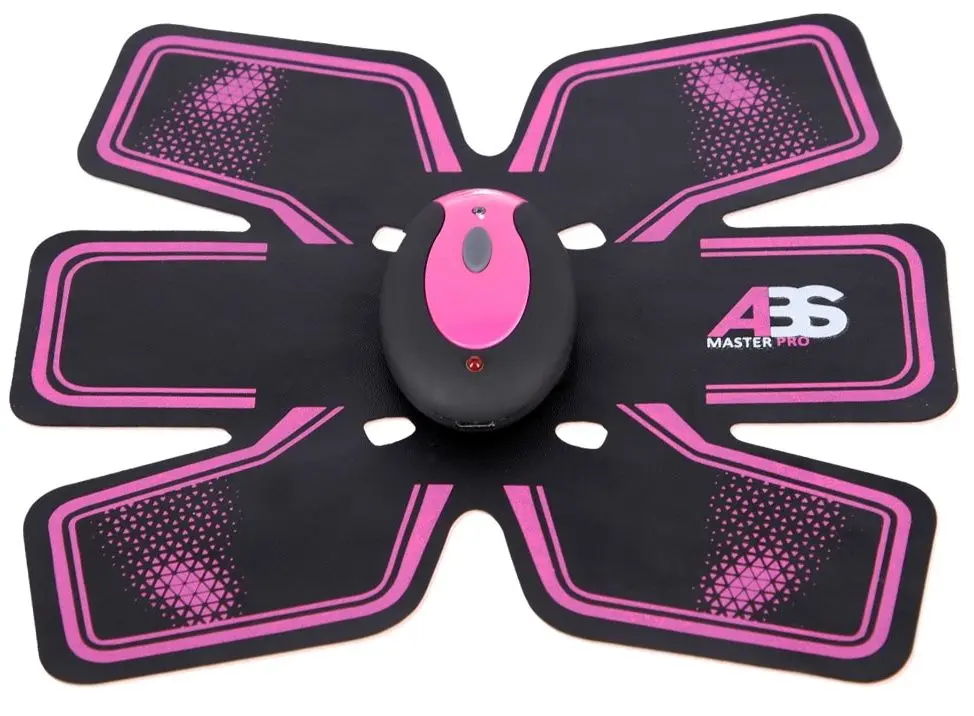 Aparat de electrostimulare musculara ABS Master Pro Multi Set (Black/Pink)
