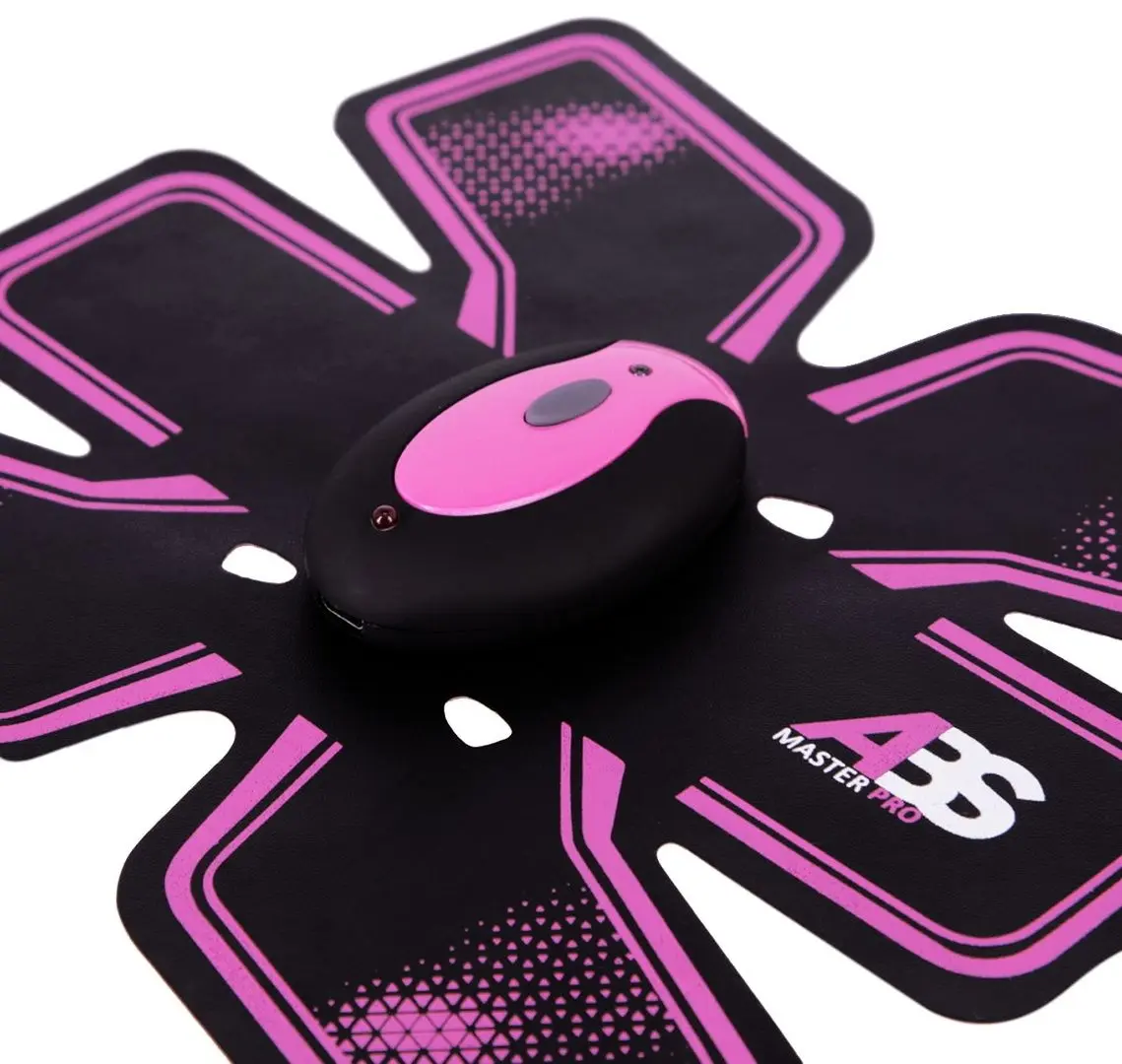 Aparat de electrostimulare musculara ABS Master Pro Multi Set (Black/Pink)