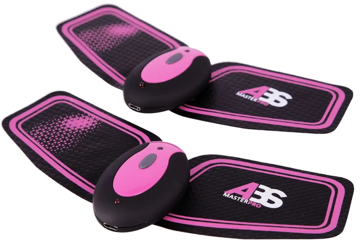 Aparat de electrostimulare musculara ABS Master Pro Multi Set (Black/Pink)