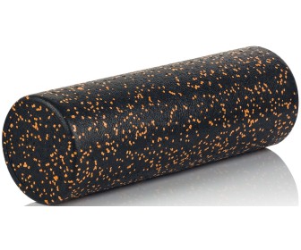 Rolă de masaj Qmed Standard Massage Roller (Black/Orange)