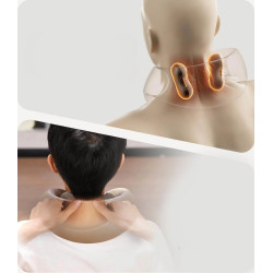 Aparat de masaj pentru gat Renpho U-Neck (Beige) Thumb