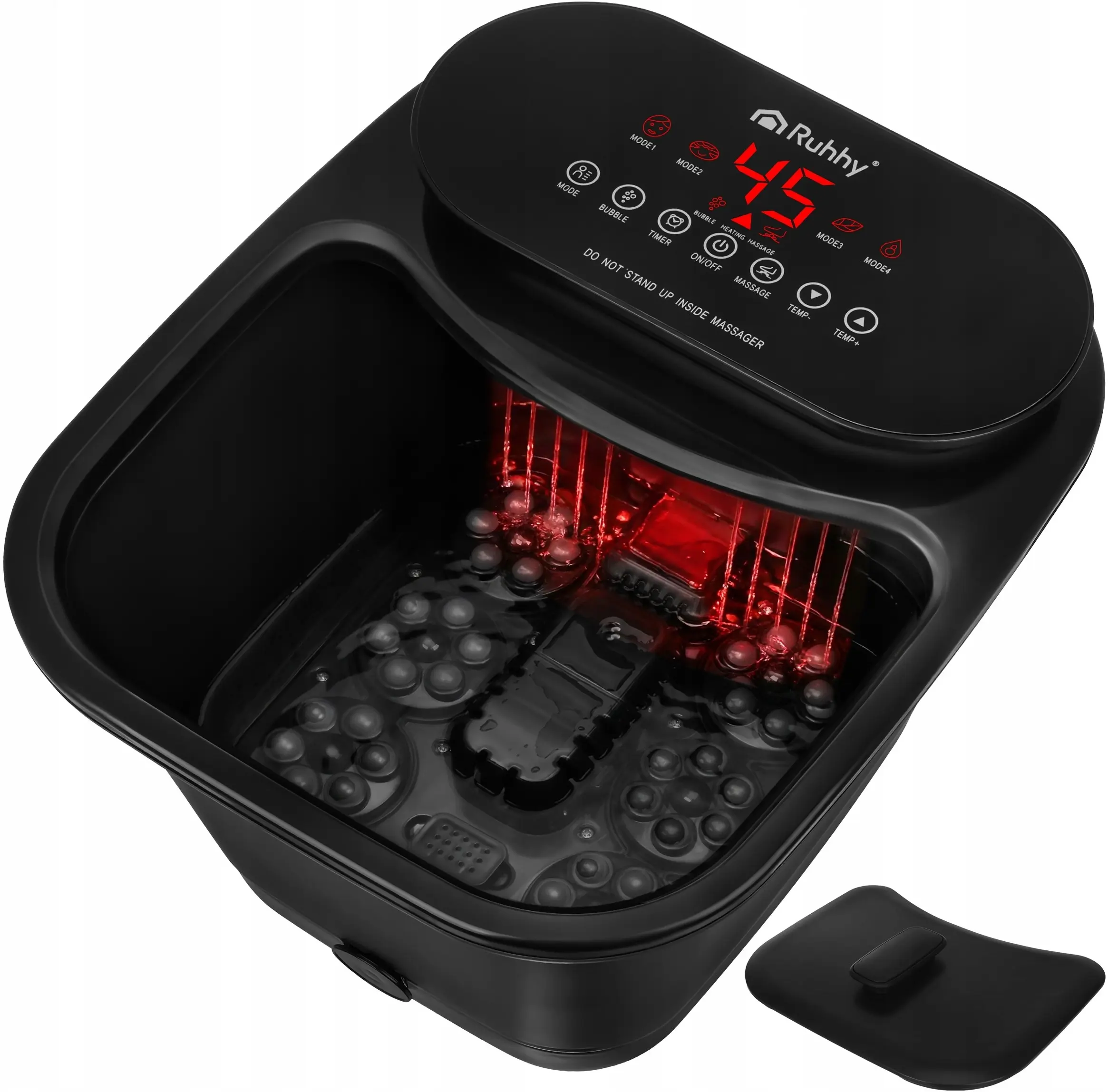 Cada cu masaj pentru picioare Ruhhy 26894 (Black) - 3