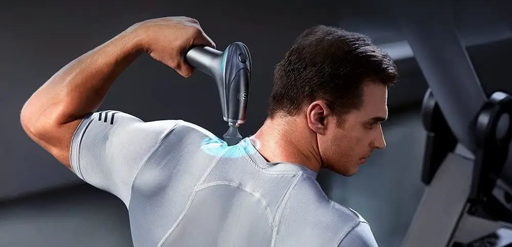 Массажный пистолет SKG X7-E (Grey) - 5