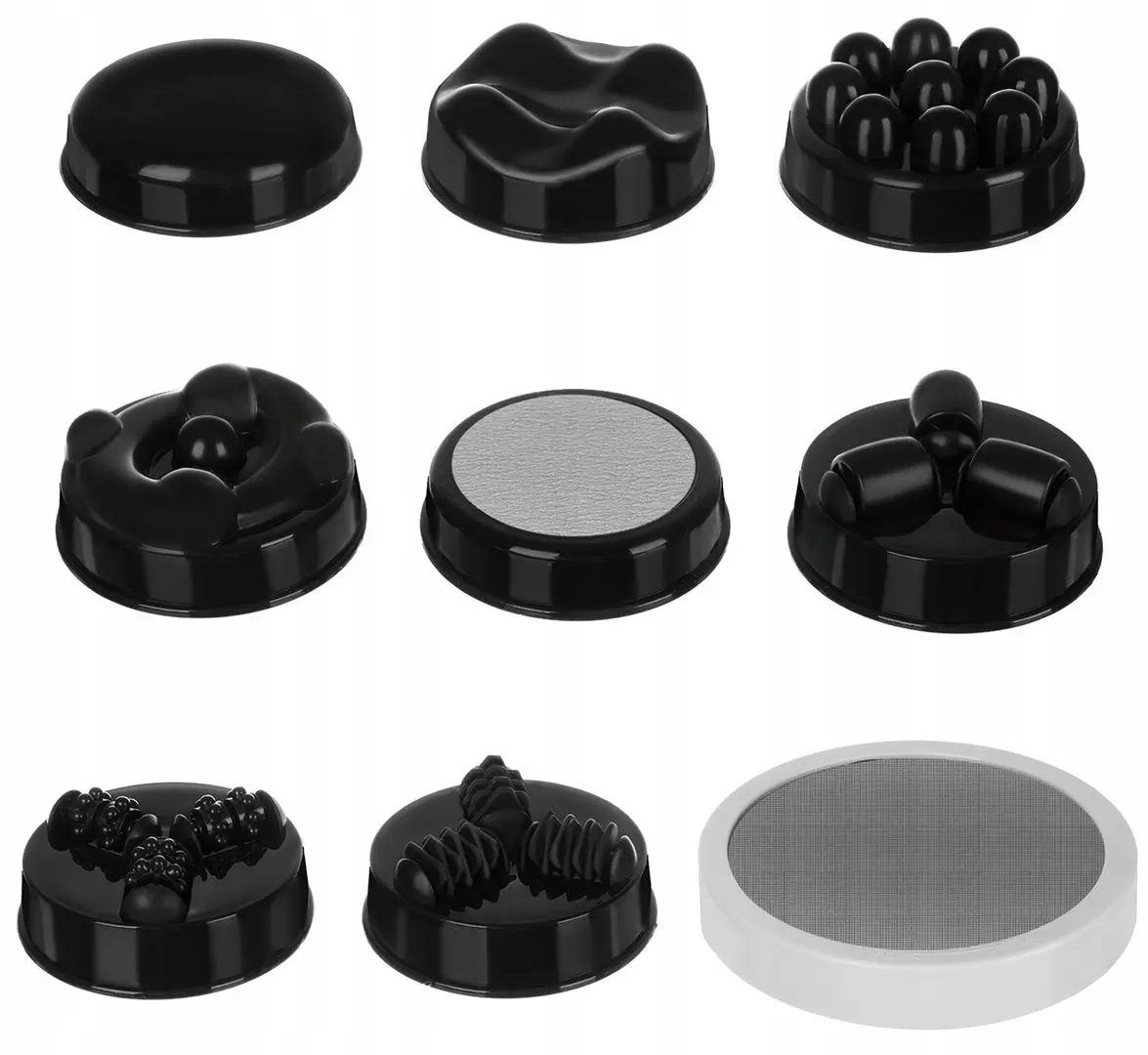 Массажер 9в1 Soulima 22579 (Black/White)