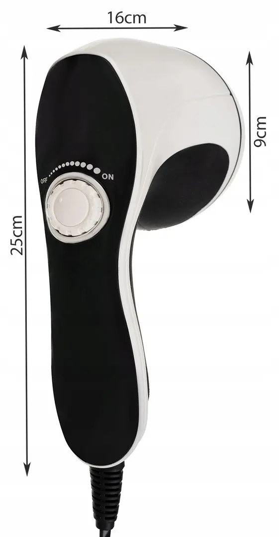 Массажер 9в1 Soulima 22579 (Black/White)