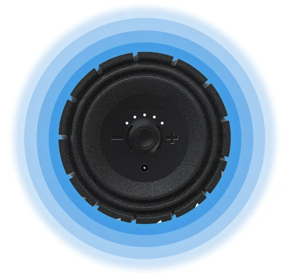 Aparat de masaj Therabody Wave Roller (Black)