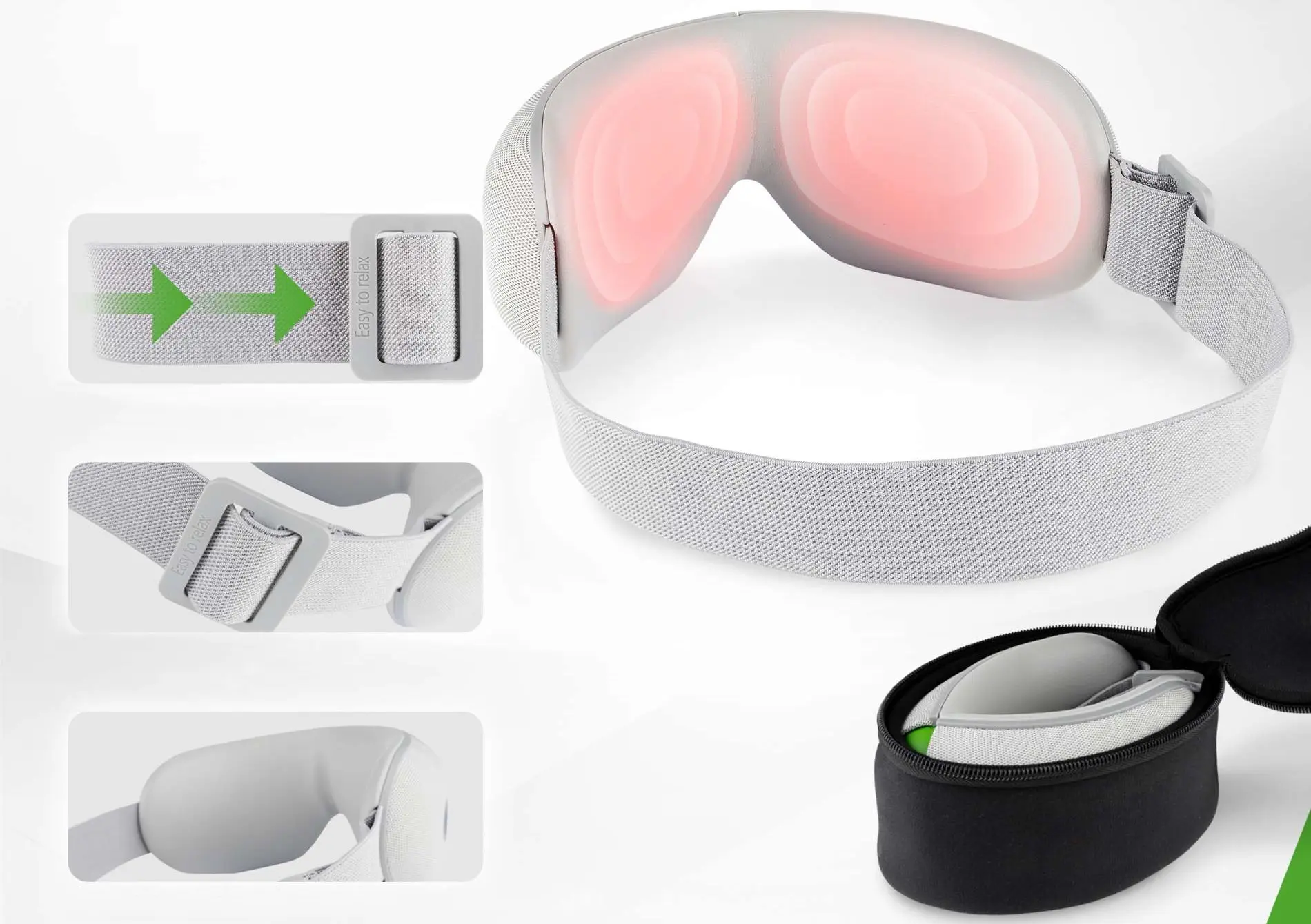 Aparat de masaj pentru ochi Tunturi EM50 (Grey)