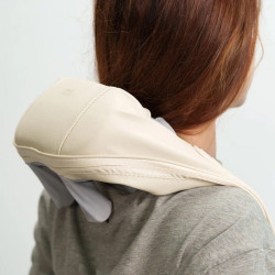 Aparat de masaj pentru gat XO FG08 (Beige) Thumb
