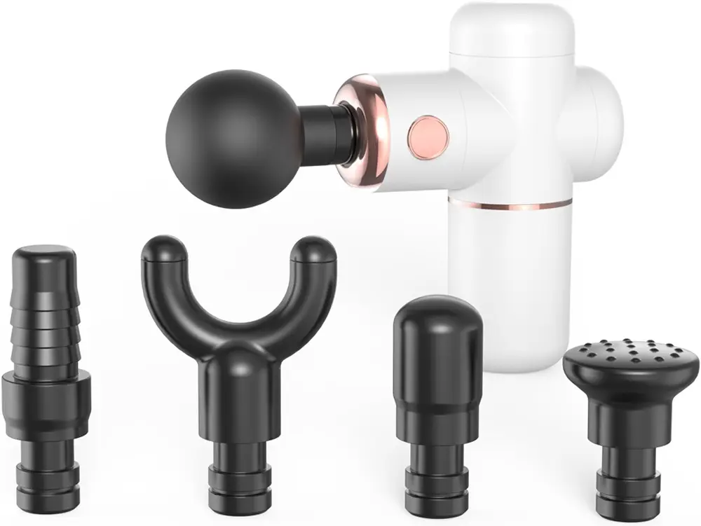 Pistol de masaj XO FG01 (White/Bronze/Black)