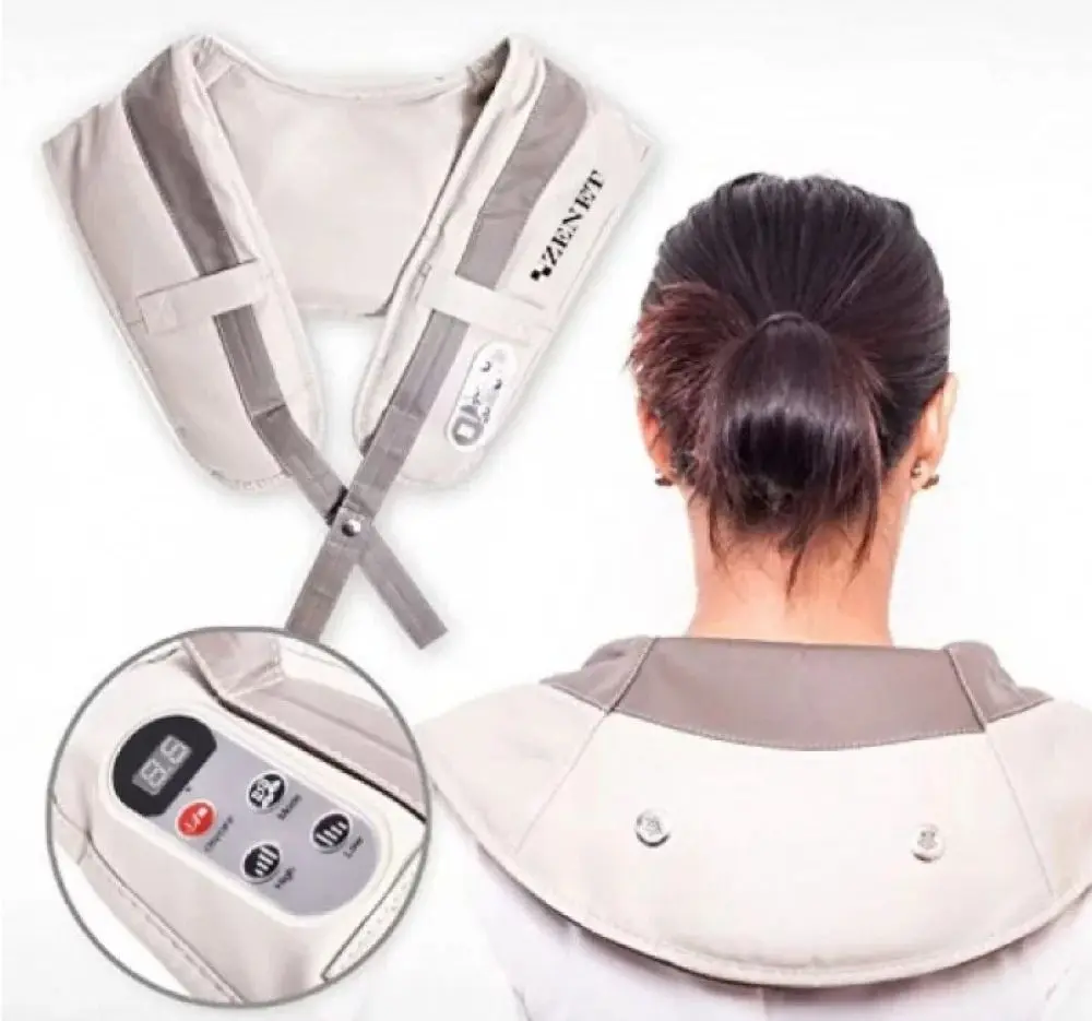 Массажер для шеи Zenet Zet-756 (Beige)