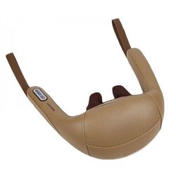 Aparat de masaj pentru gat Zenet Zet-759 (Beige/Brown) Thumb