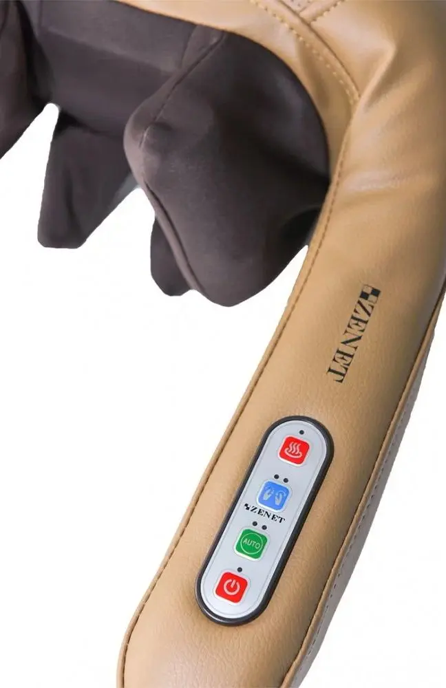 Aparat de masaj pentru gat Zenet Zet-759 (Beige/Brown)