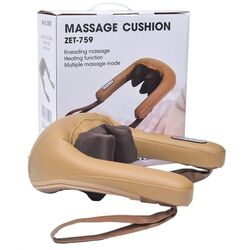 Aparat de masaj pentru gat Zenet Zet-759 (Beige/Brown) Thumb