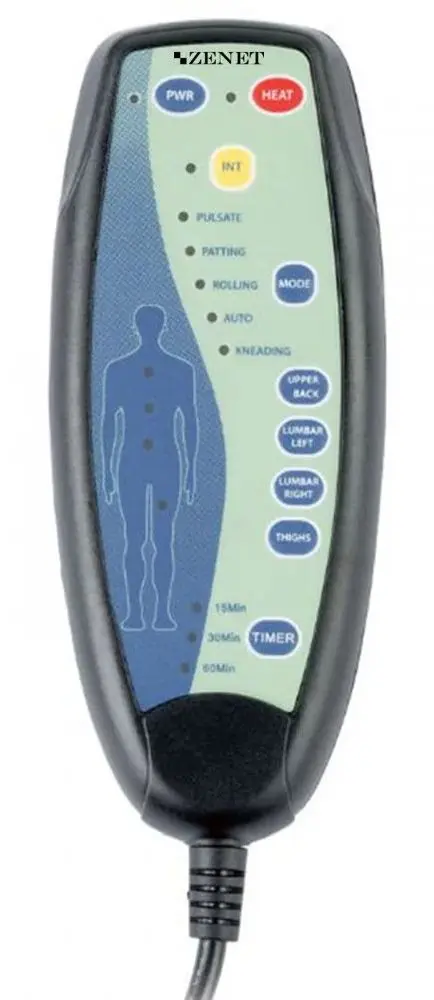 Массажная накидка на сиденье Zenet Zet-814 (Black)