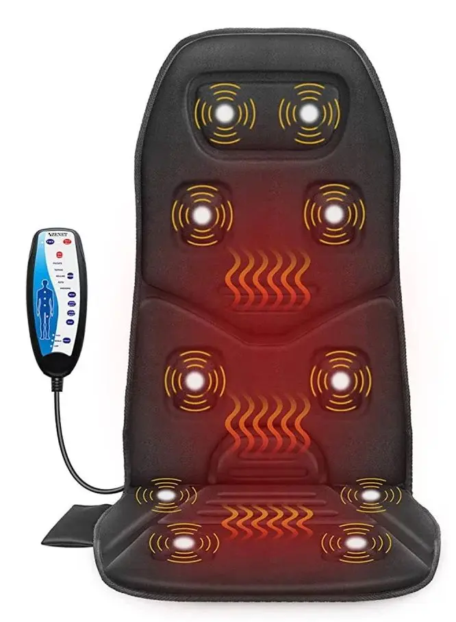 Массажная накидка на сиденье Zenet Zet-814 (Black)