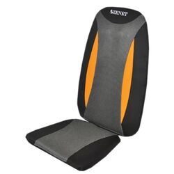 Husa cu masaj pentru scaun Zenet Zet-824 (Black/Orange) Thumb