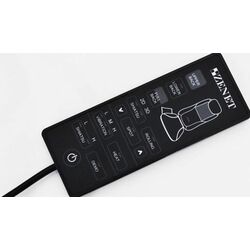 Husa cu masaj pentru scaun Zenet Zet-832 (Black) Thumb