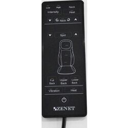 Массажная накидка на сиденье Zenet Zet-842 (Black) Thumb