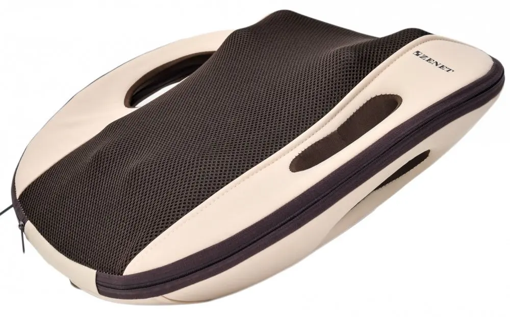 Массажная подушка Zenet ZET-728 (Beige/Brown) - 2