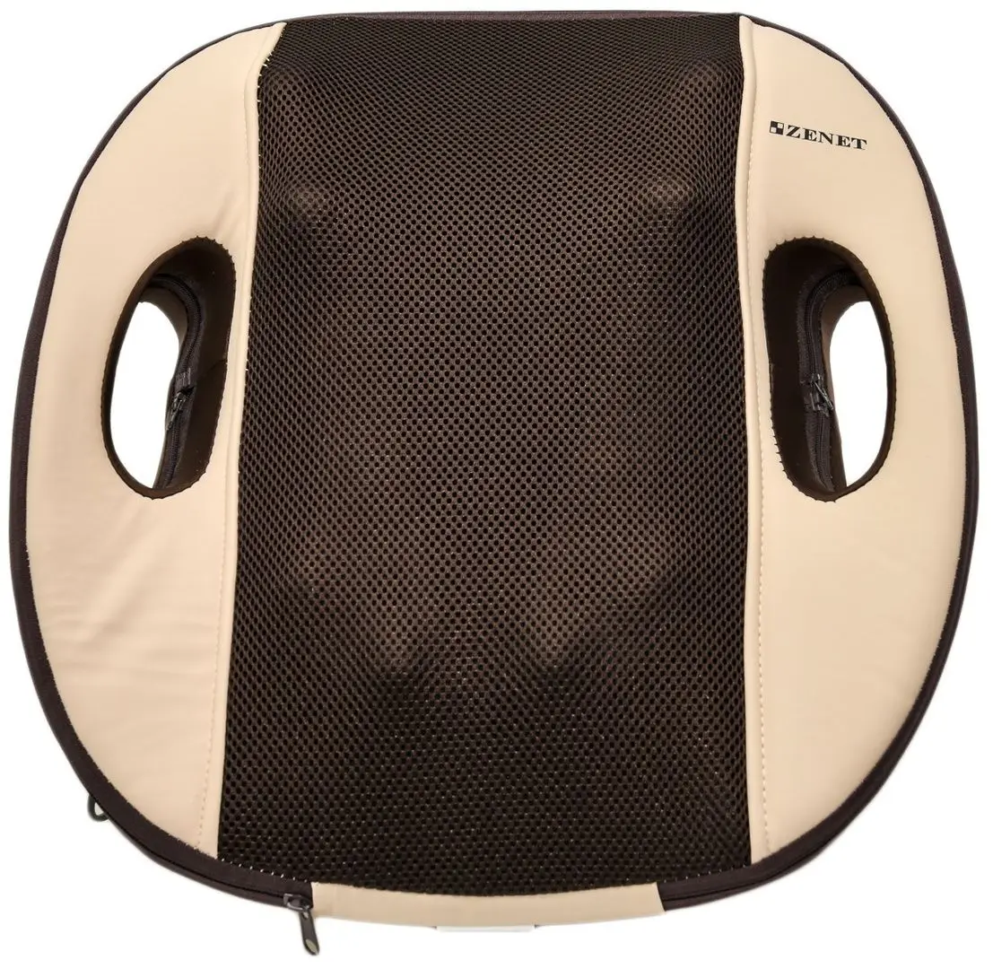 Массажная подушка Zenet ZET-728 (Beige/Brown)