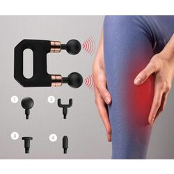 Перкуссионный массажер Zenet ZET-704 (Black) Thumb