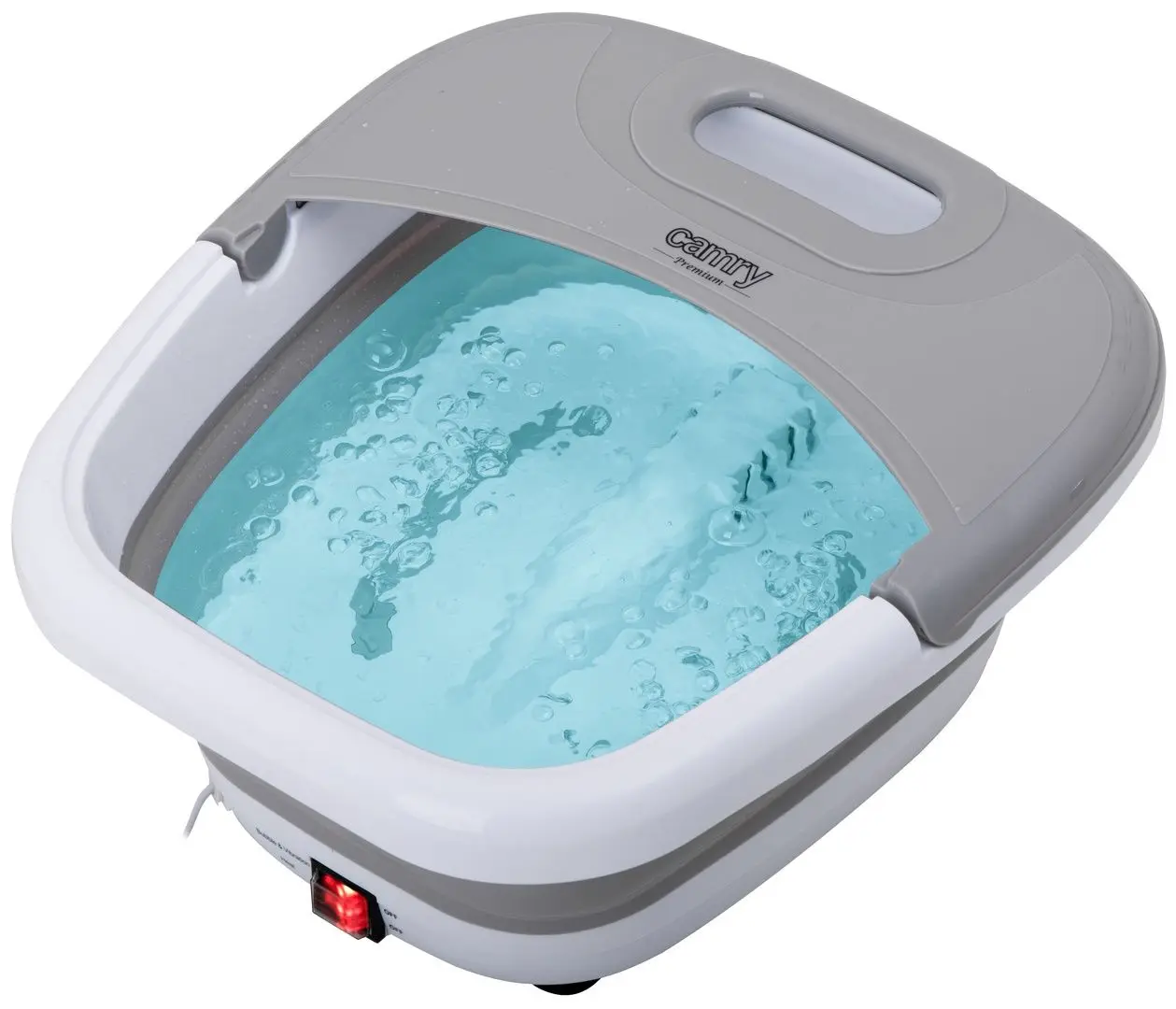 Cada cu masaj pentru picioare Camry CR 2174 (Grey/White)