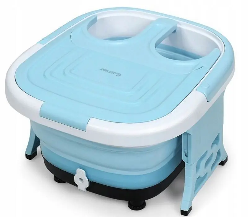 Cada cu masaj pentru picioare Costway EP24782DE-BL (Blue/White)
