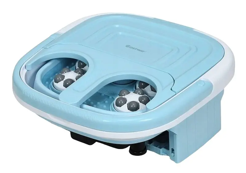 Cada cu masaj pentru picioare Costway EP24782DE-BL (Blue/White)