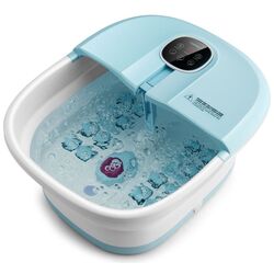 Массажная ванночка для ног Costway ES10123DE-BL (Blue/White)