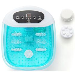 Массажная ванночка для ног Costway ES10230DE-BL (Blue/White)