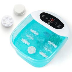 Массажная ванночка для ног Costway ES10230DE-HU (Blue/White) Thumb