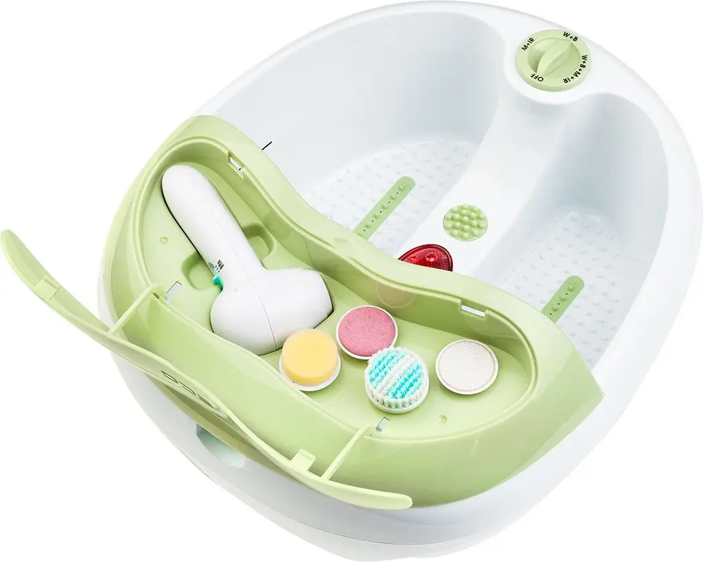 Cada cu masaj pentru picioare ECG MN 105 (White/Olive)